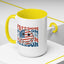 4th of July Mug - Freedom Smiley Face