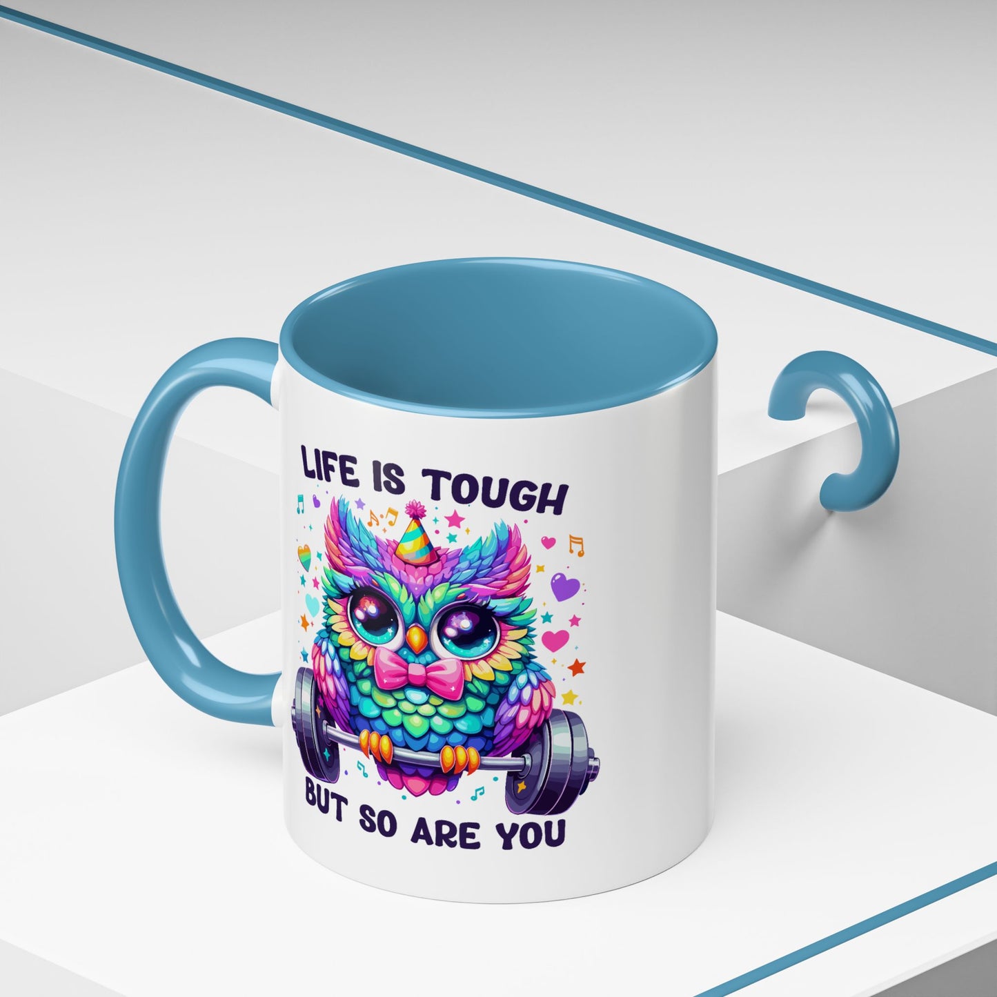 Wellness Mug - Life Is Tough Owl