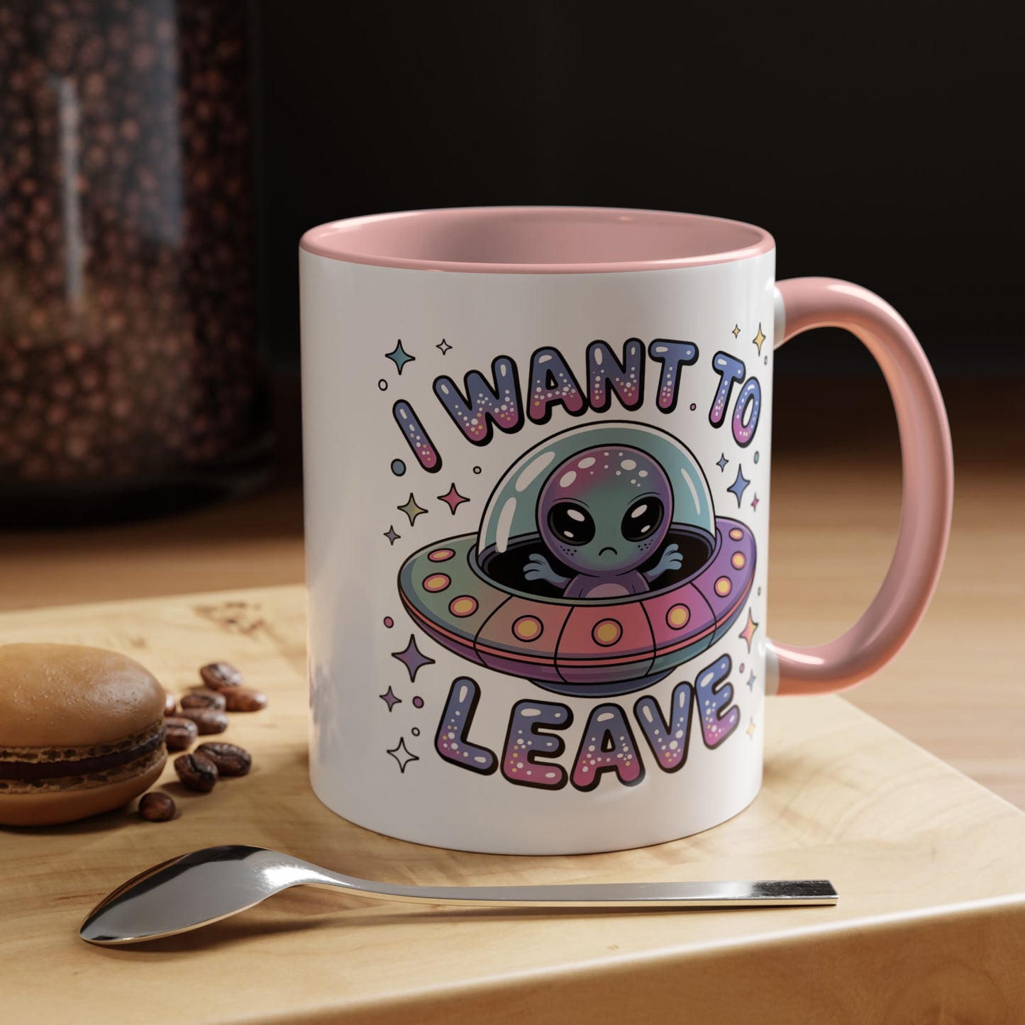 Alien Mug - I Want To Leave