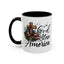 4th of July Mug - God Bless America Cross Flag