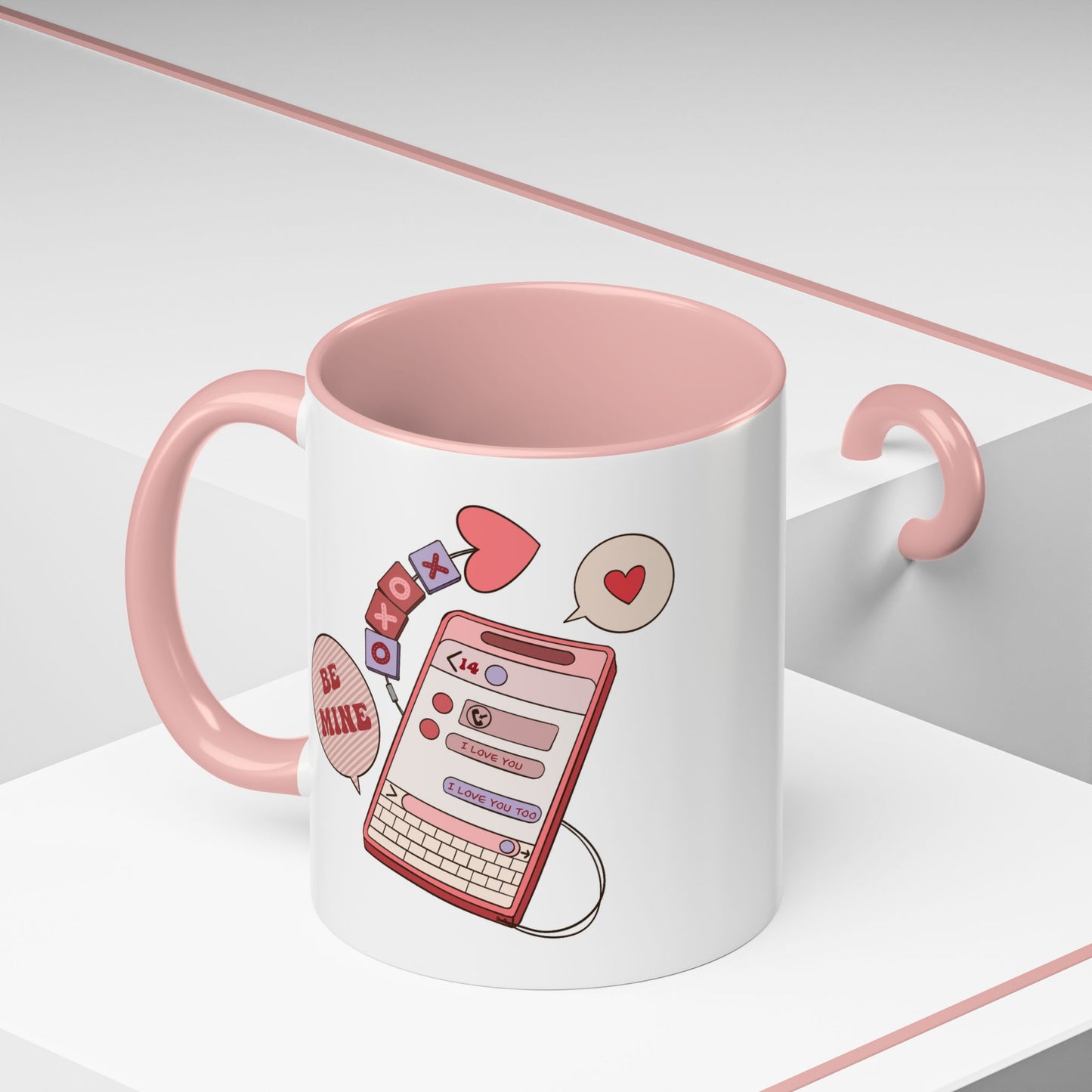 Valentine's Day Mug - Be Mine I Love You
