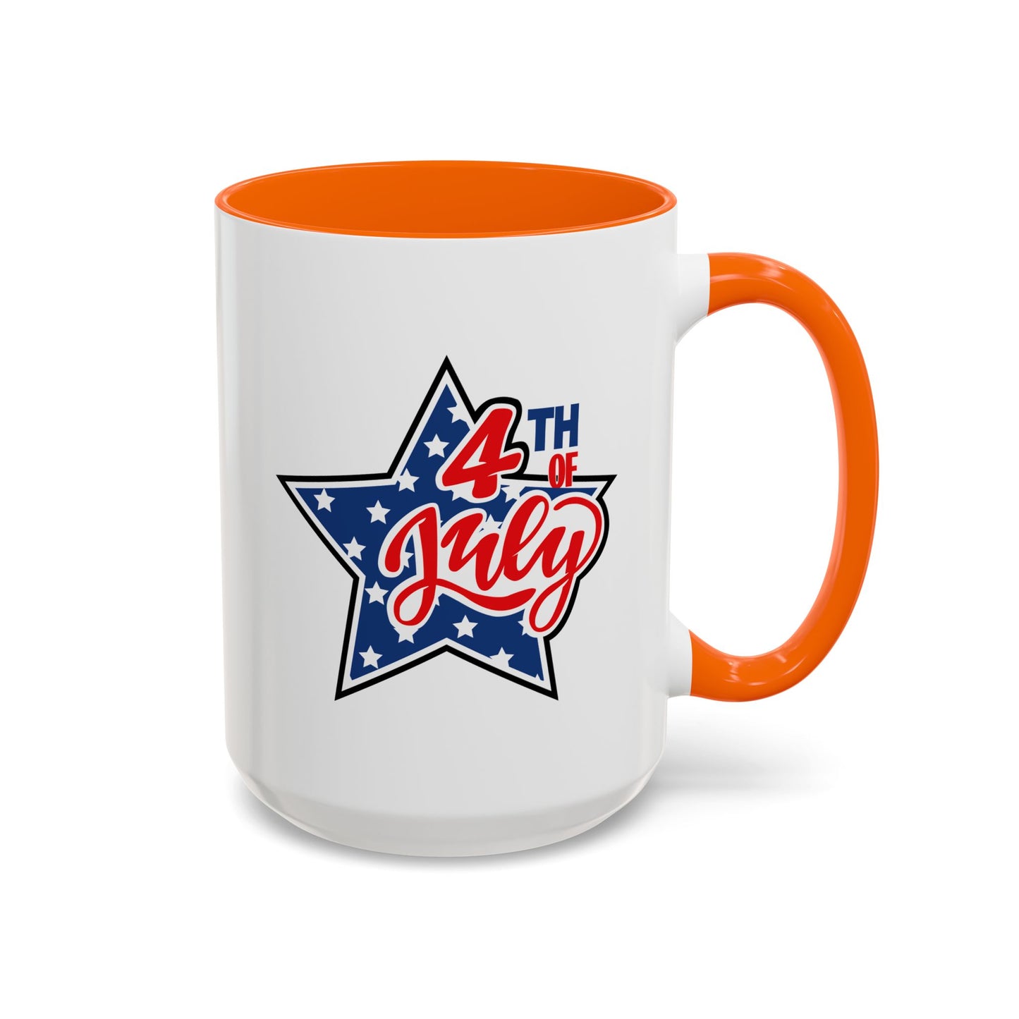 4th of July Mug - 4th of July Star Flag