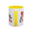 Christmas Mug - Merry Christmas Red & Green Text Bow