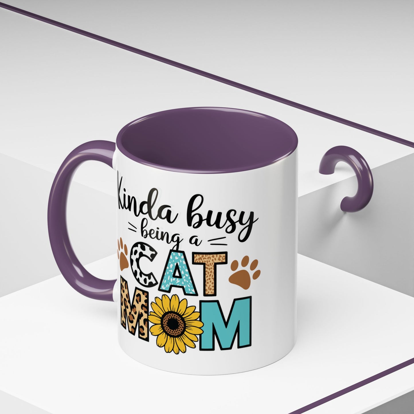 Animal Mug - Kinda Busy Being a Cat Mom