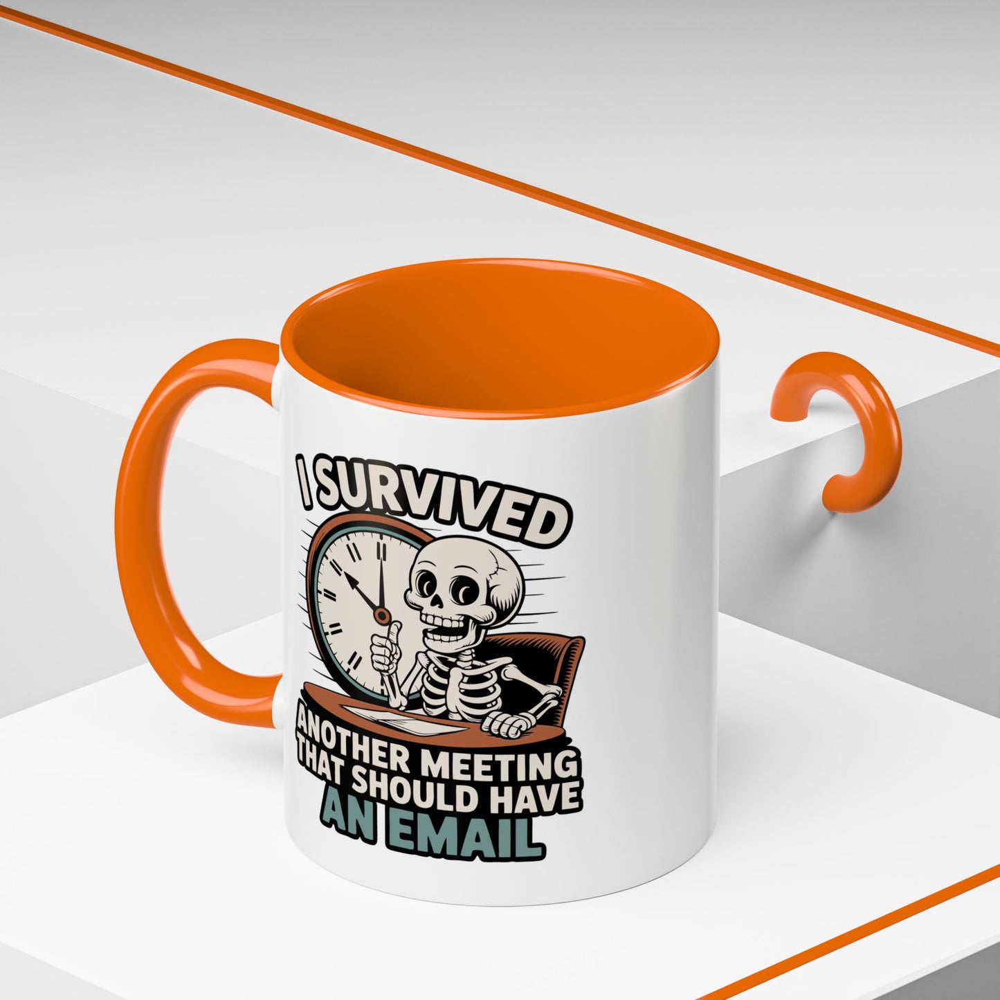 Office Mug - I Survived Another Meeting