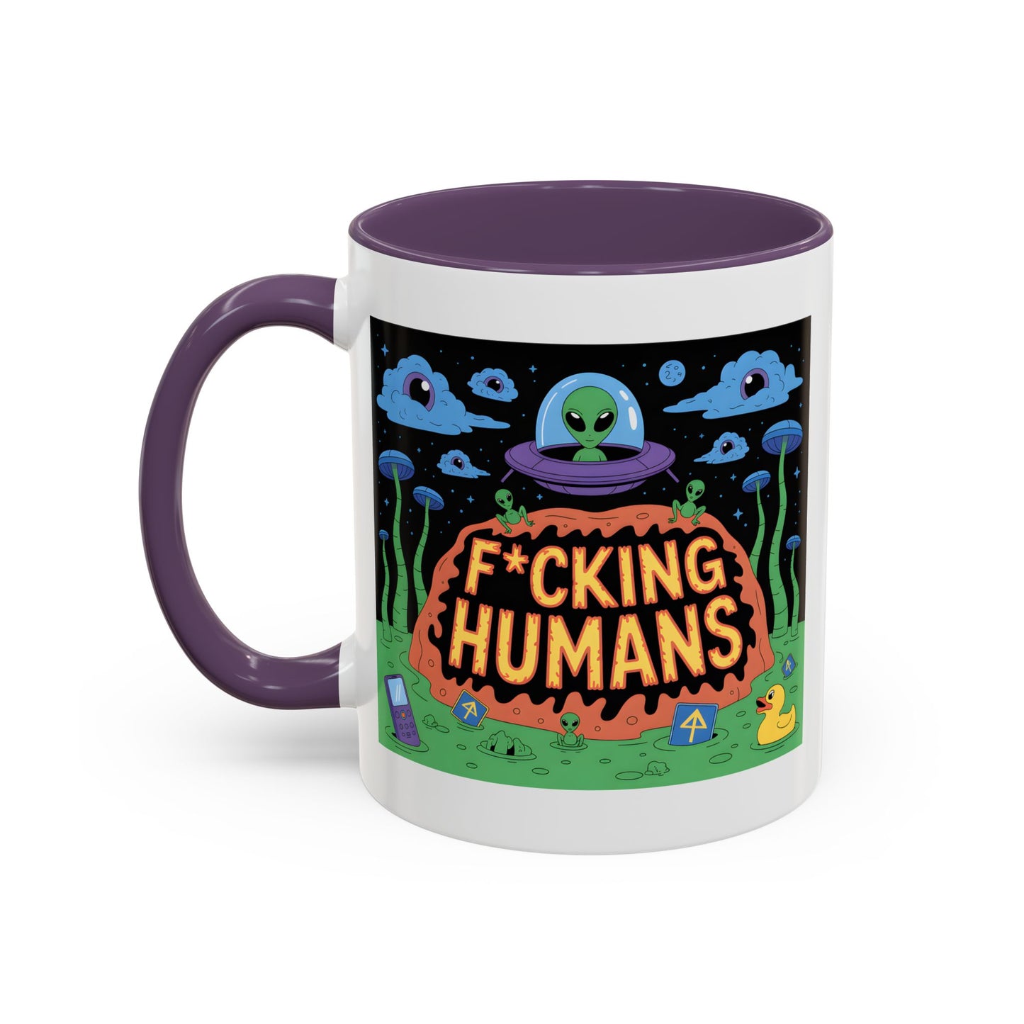 Alien Mug - F*cking Humans