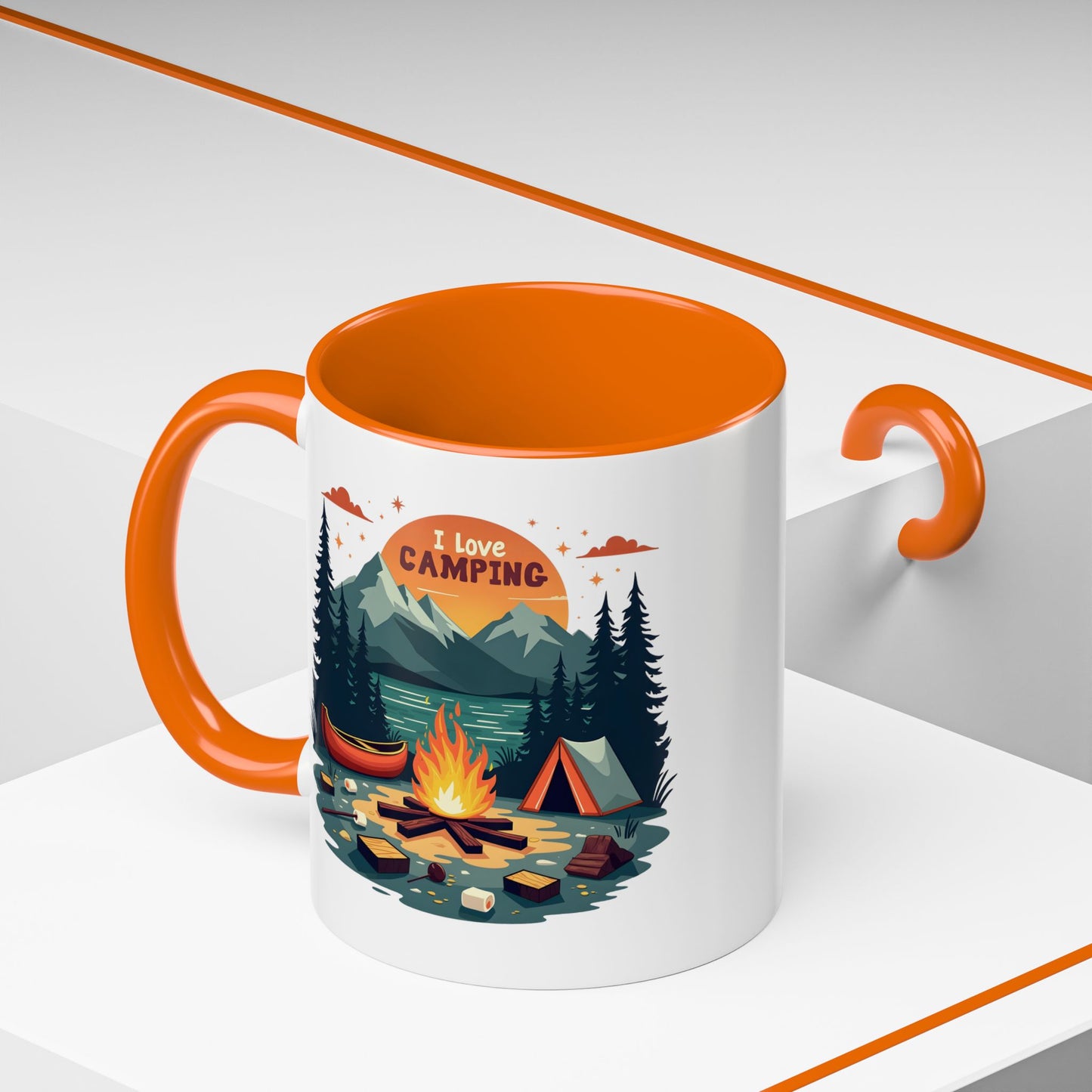 Adventure Mug - I Love Camping