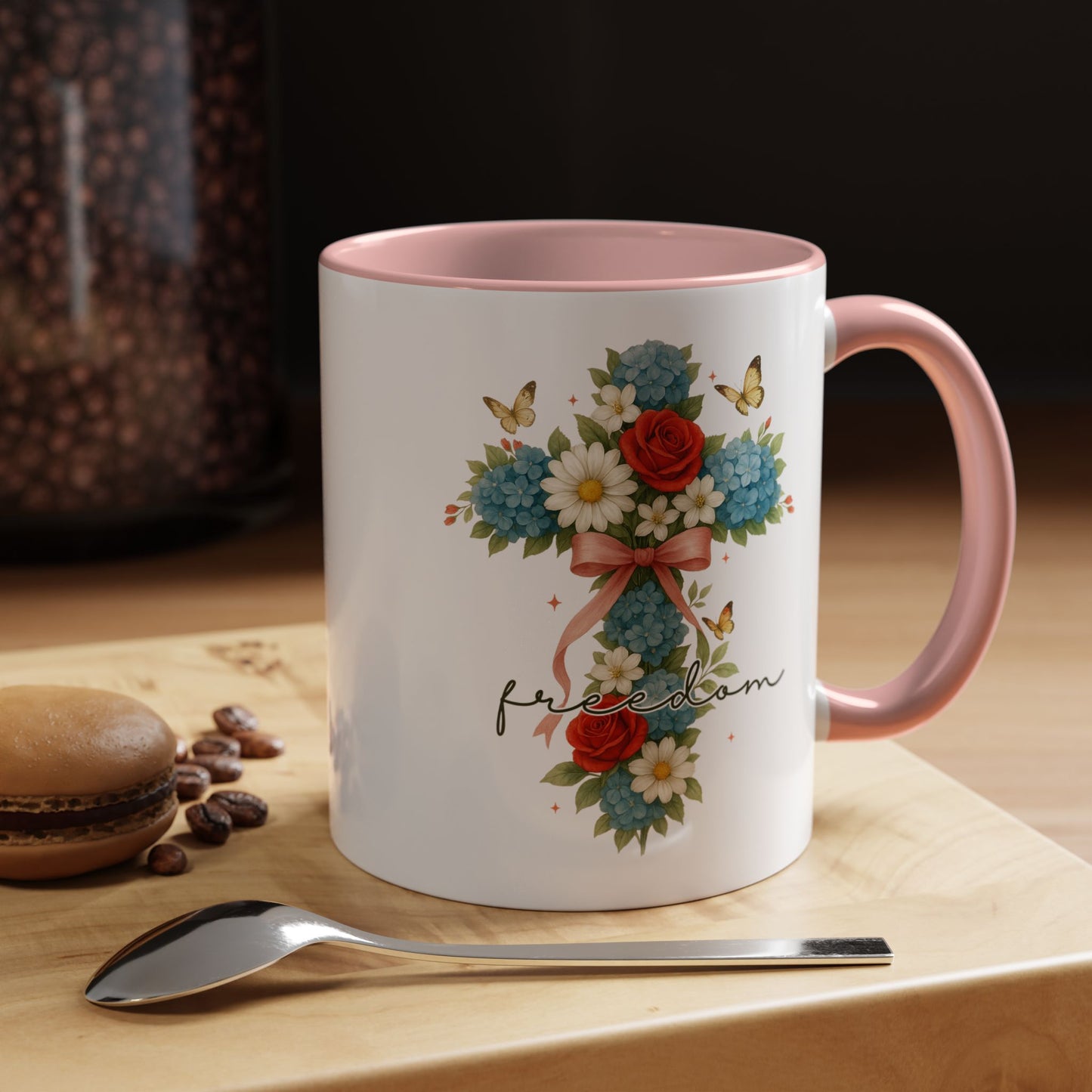 4th of July Mug - Freedom Cross