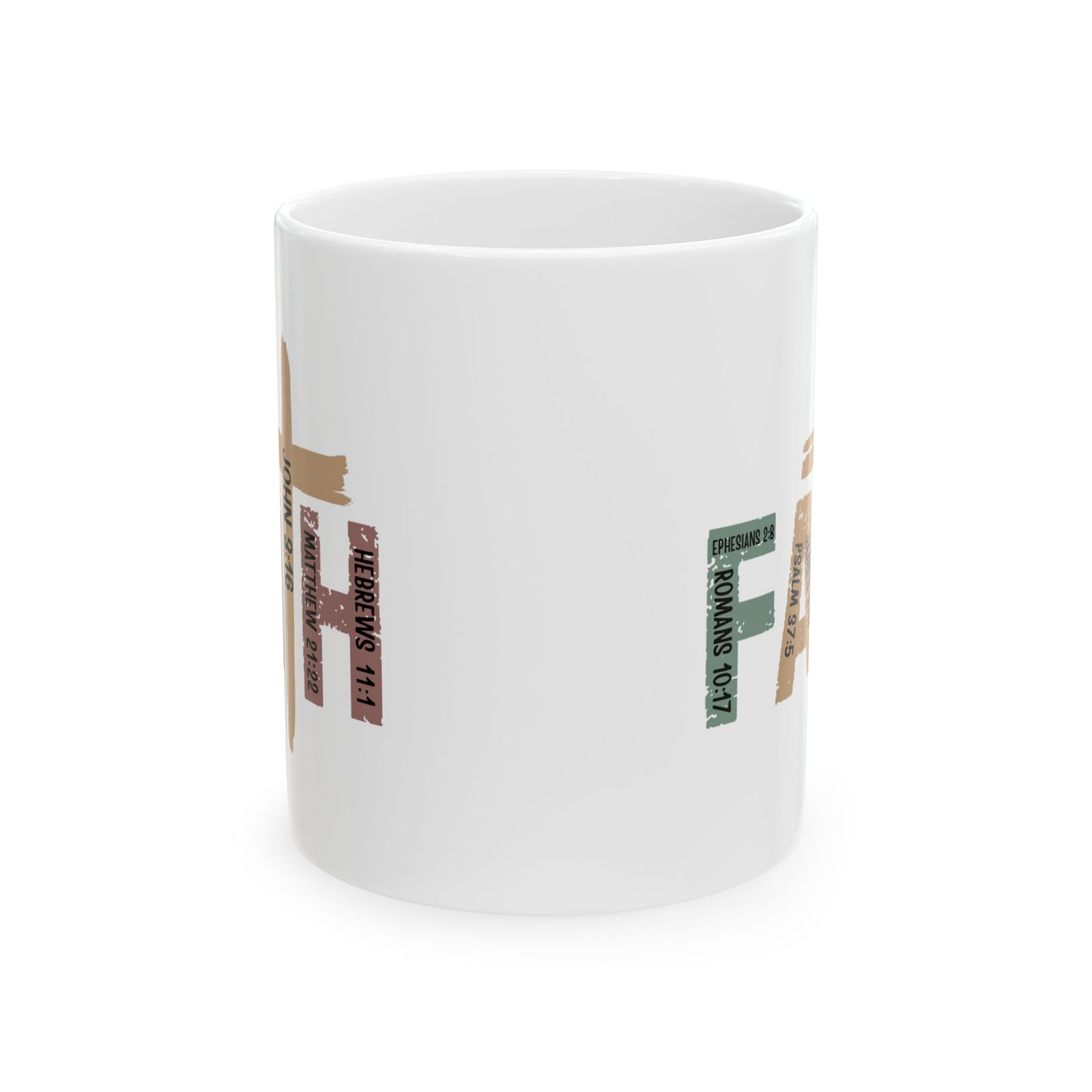 Religious Mug - Faith Cross