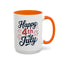 4th of July Mug - Happy 4th of July Fireworks