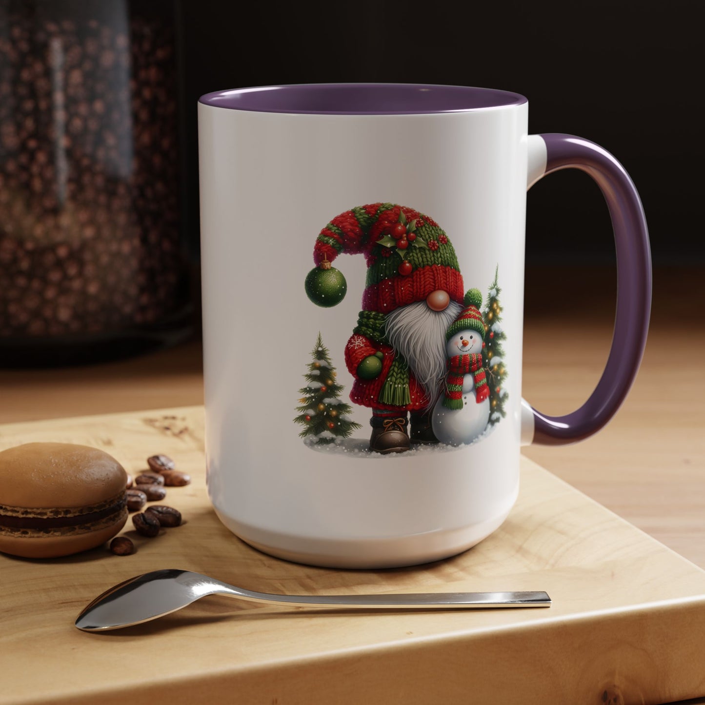 Christmas Mug - Gnome and Snowman