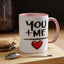 Anniversary Mug - You and Me Red Heart