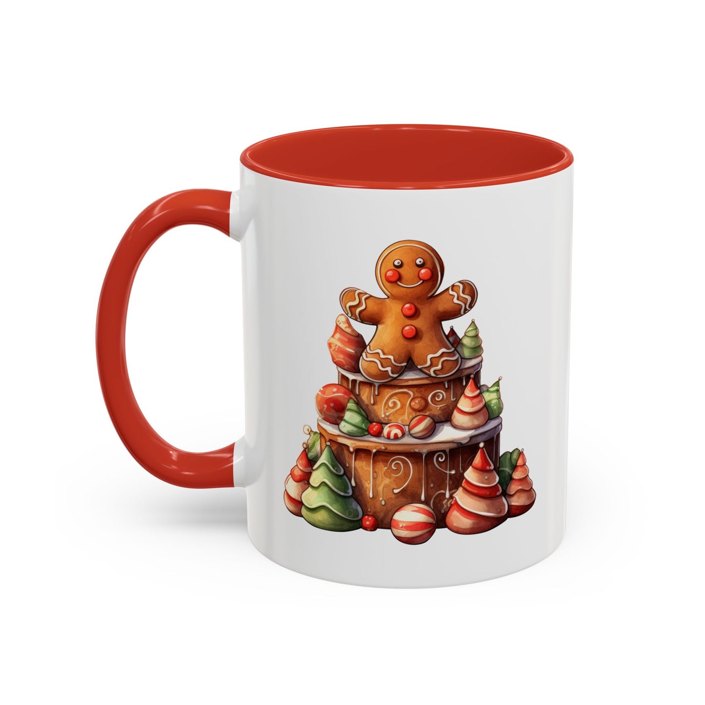 Christmas Mug - Gingerbread Man Cake