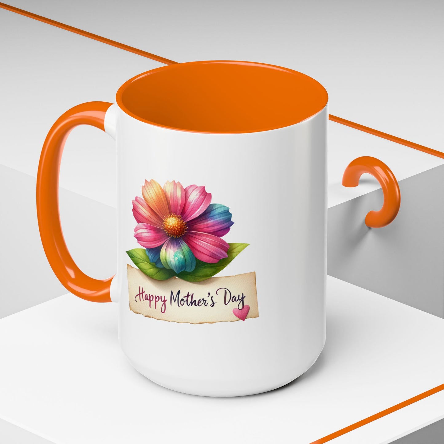 Mother's Day Mug - Happy Mother's Day Flower