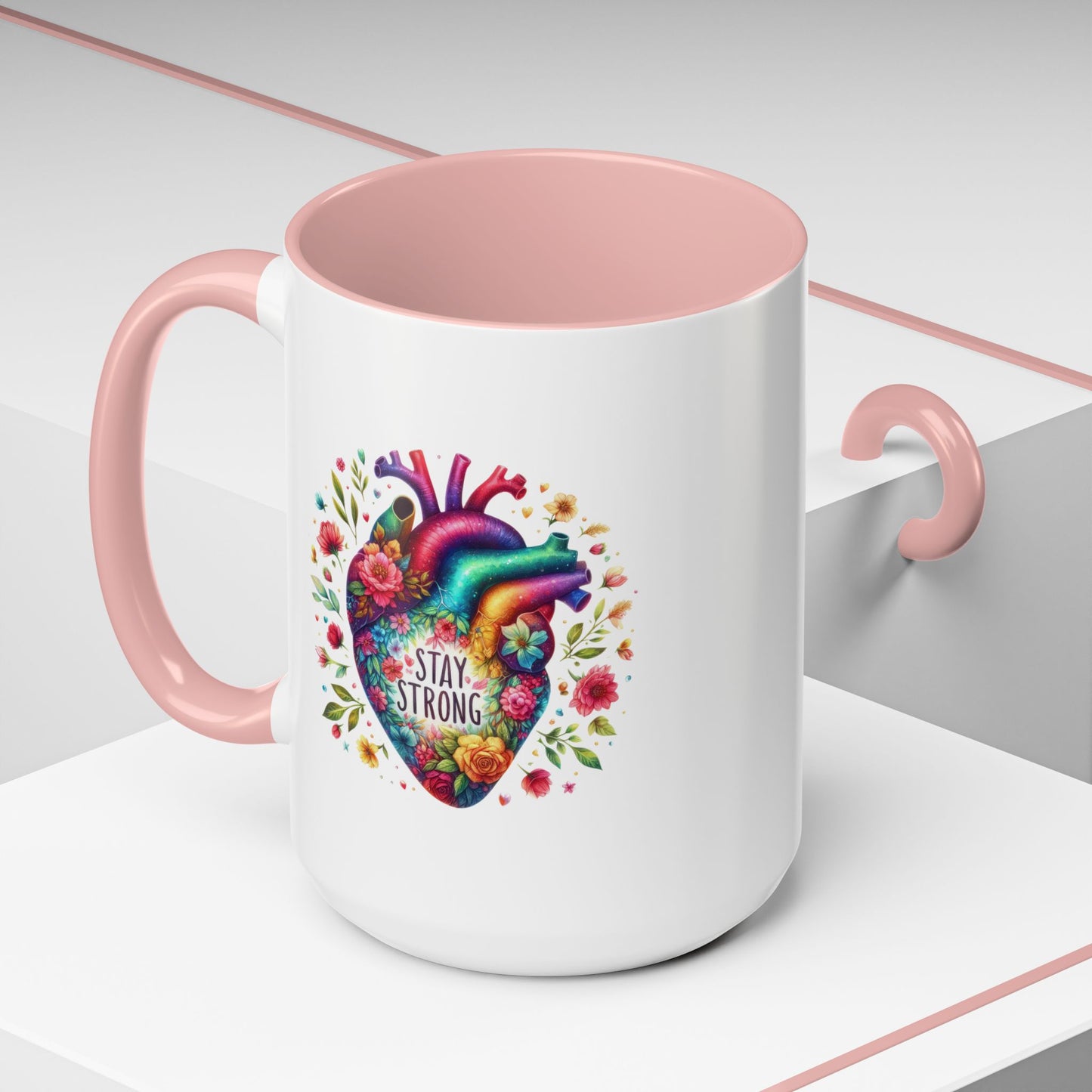 Wellness Mug - Stay Strong Heart
