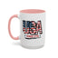 4th of July Mug - USA Since 1776 Gun