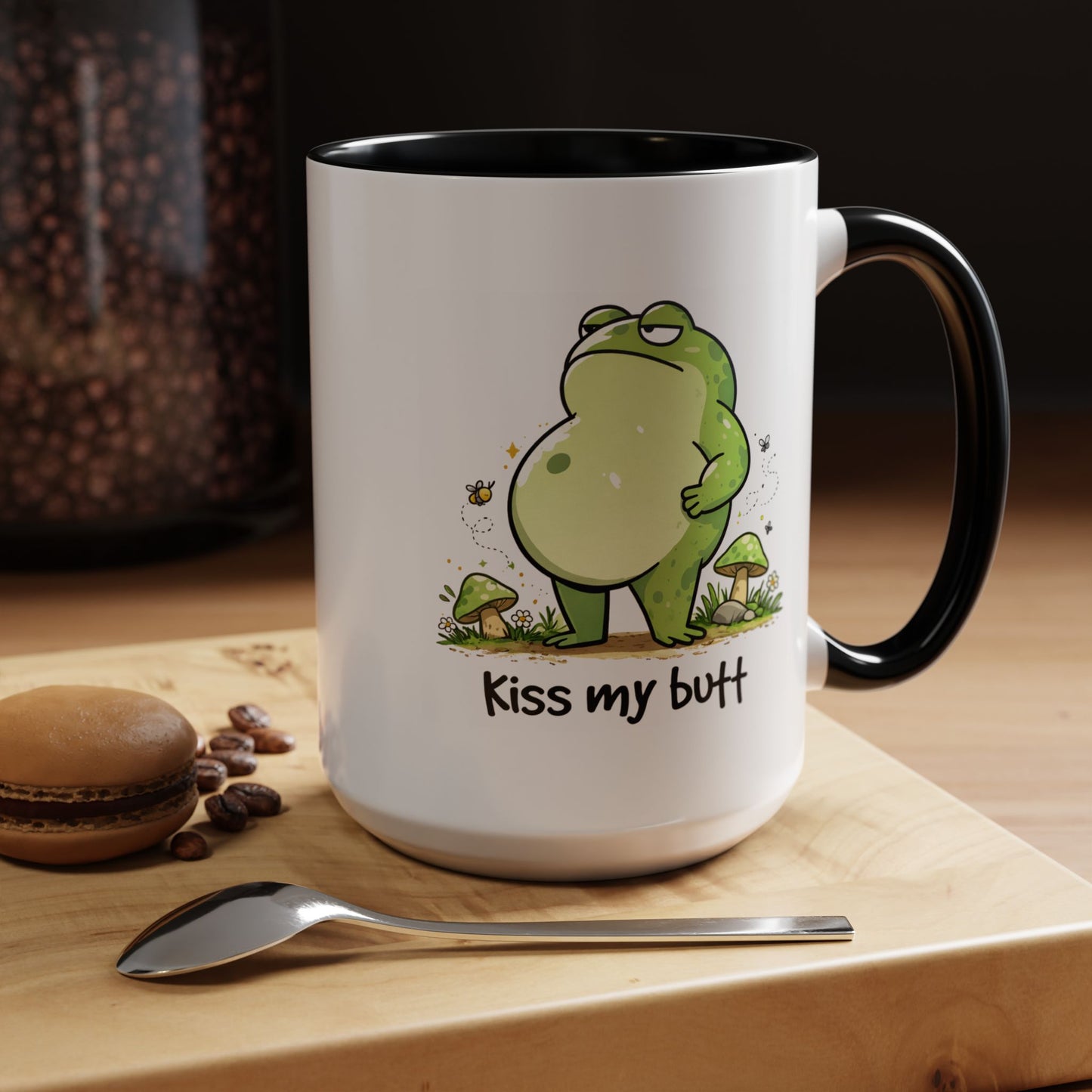Humor Mug - Kiss My Butt