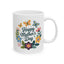 Mother's Day Mug - Happy Mother's Day Floral Butterflies