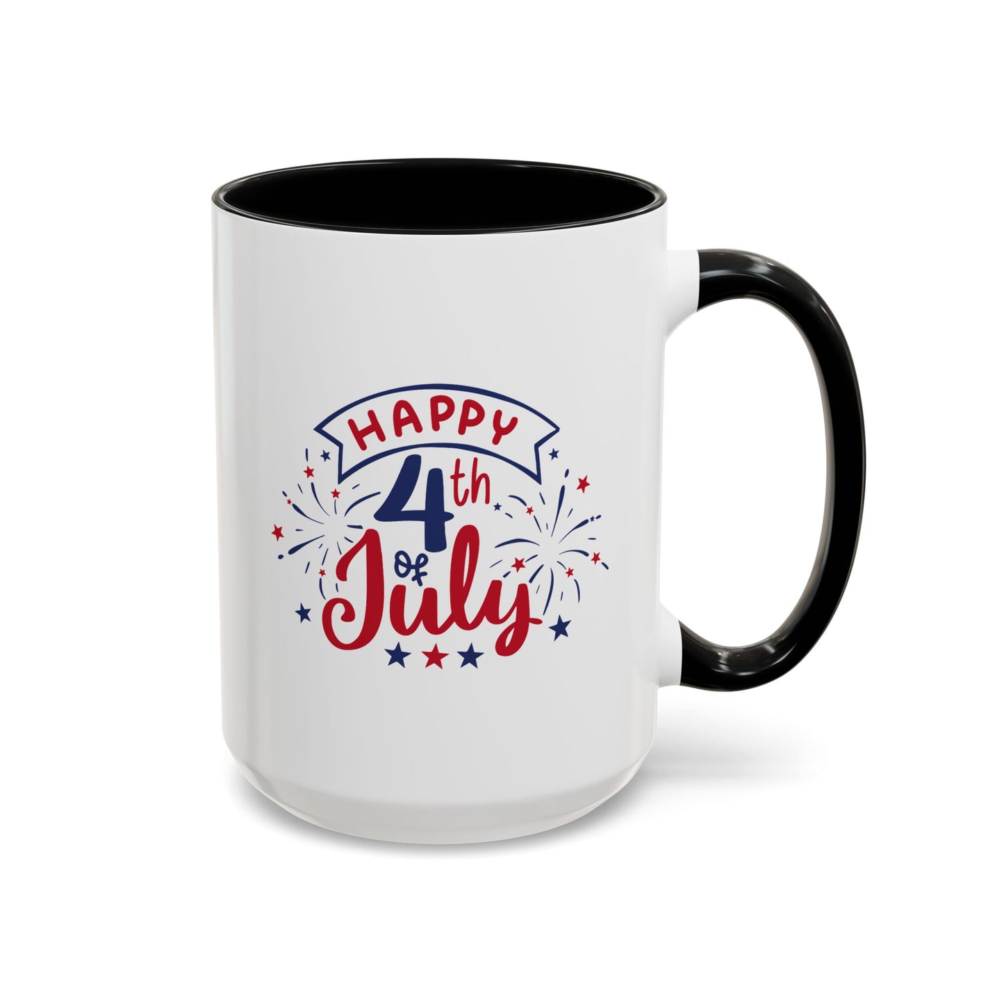 4th of July Mug - Happy 4th of July Fireworks