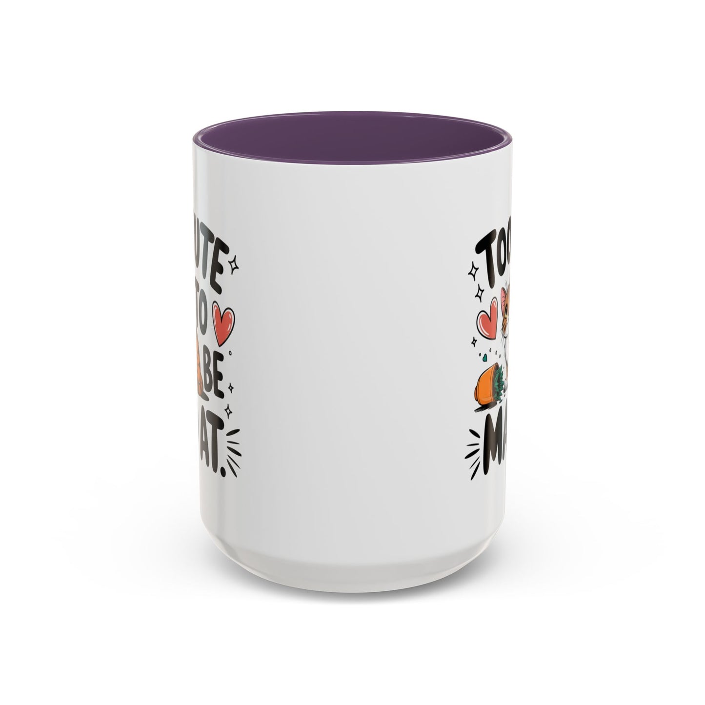 Animal Mug - Too Cute To Be Mad At