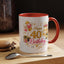 Birthday Mug - Happy 40th