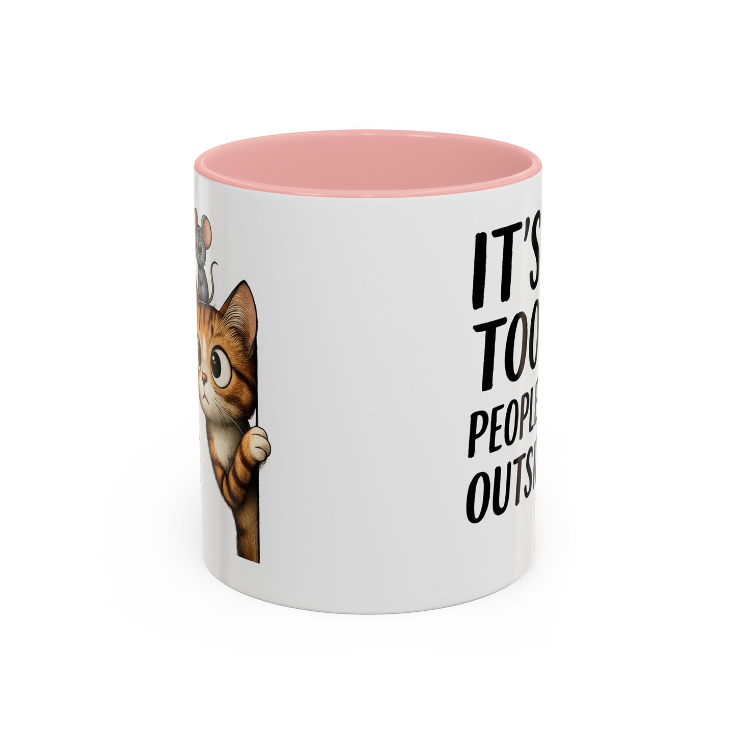 Animal Mug - It's Too Peopley Outside
