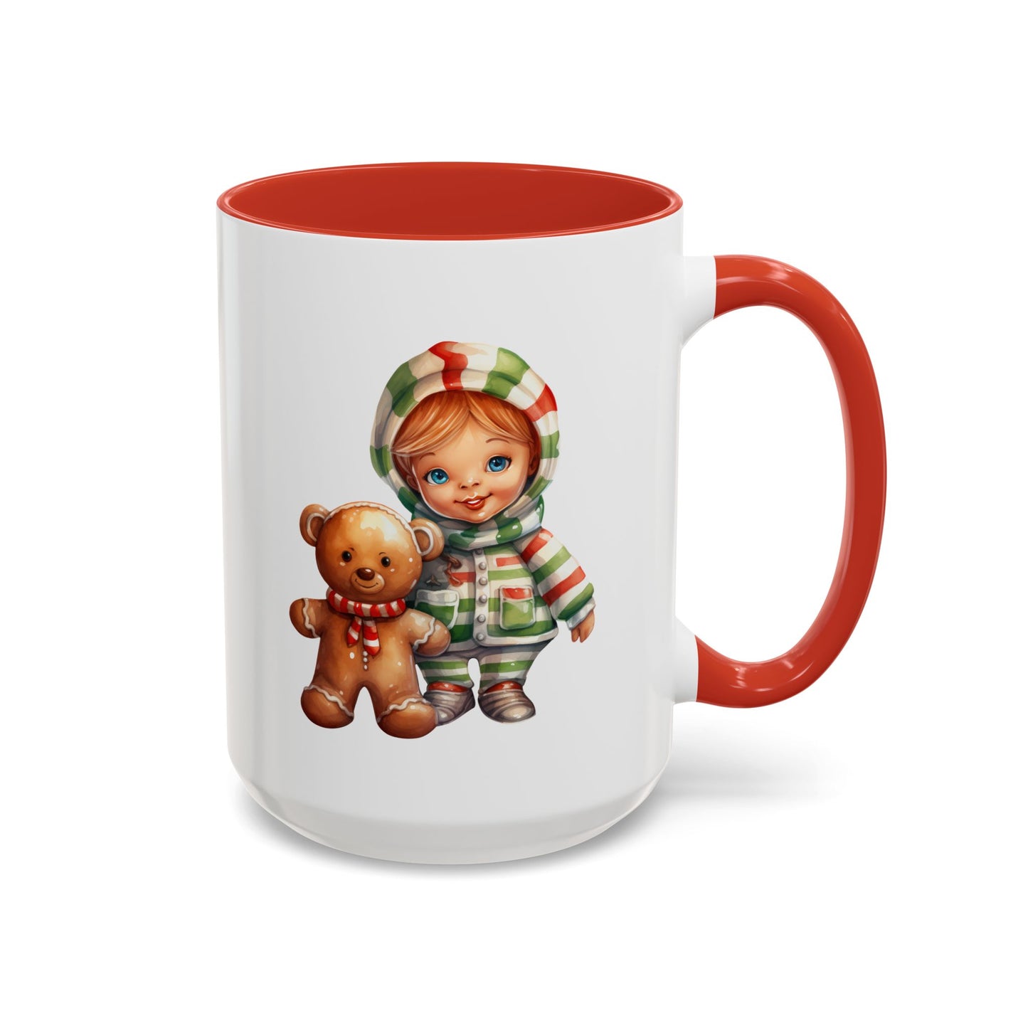 Christmas Mug - Gingerbread Man & Girl