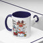 Christmas Mug - Merry Xmas Santa Snowman Reindeer