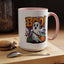 Halloween Mug - Boo! Flying Ghost With Broom