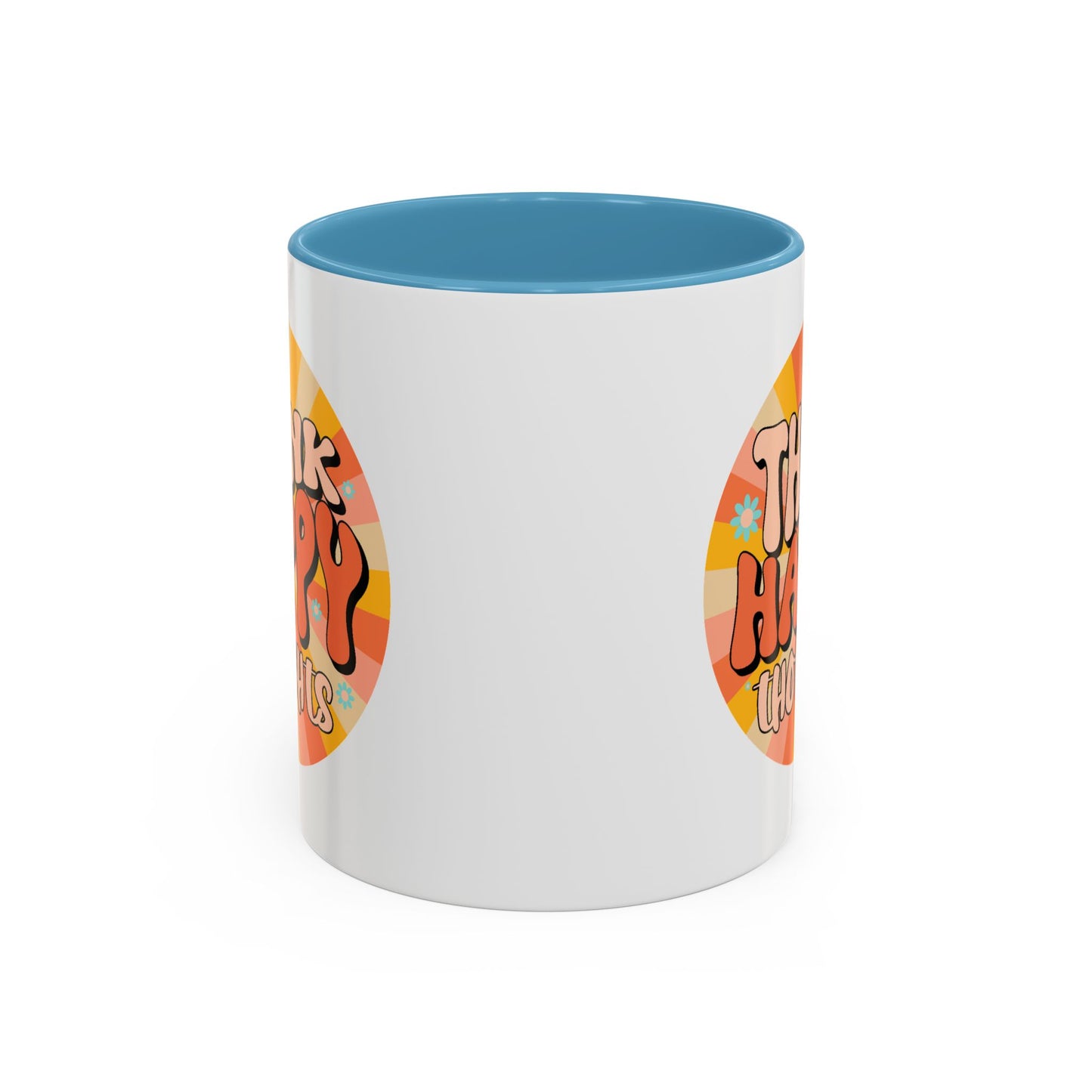 Wellness Mug - Think Happy Thoughts Hippie