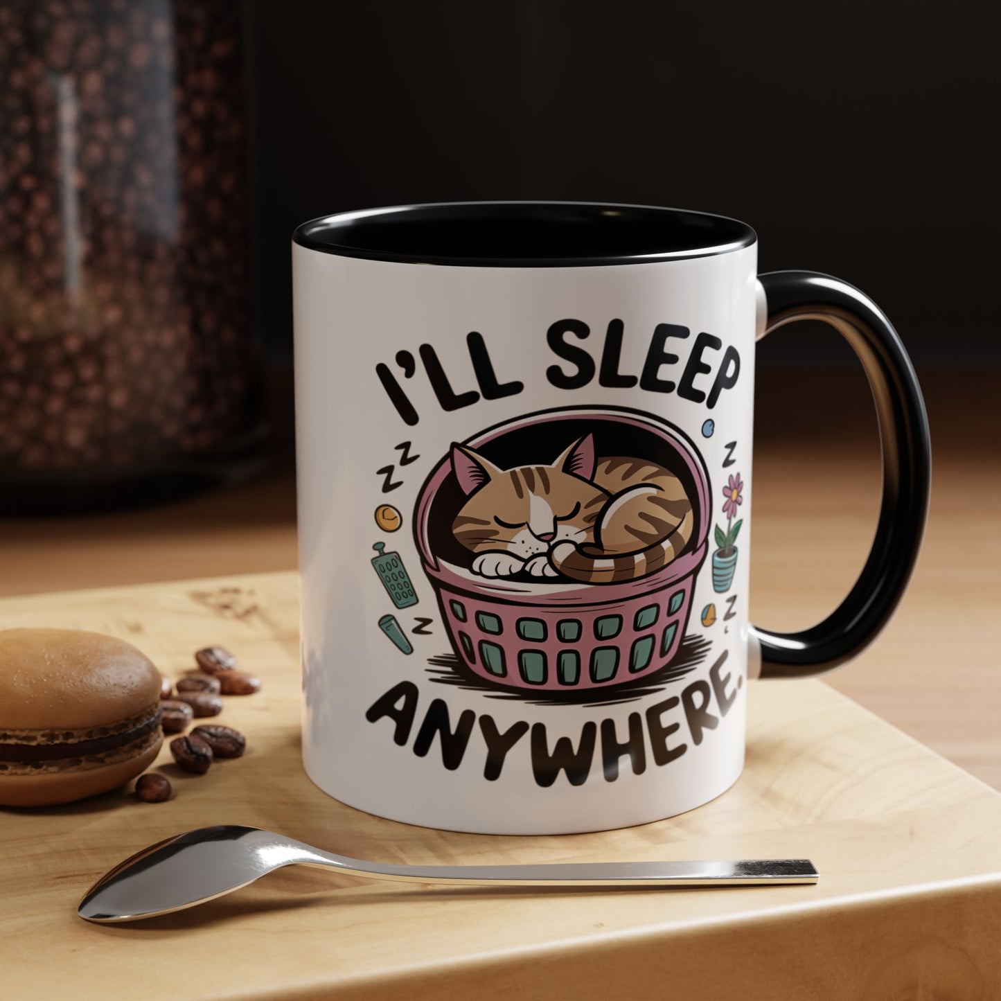 Animal Mug - I'll Sleep Anywhere