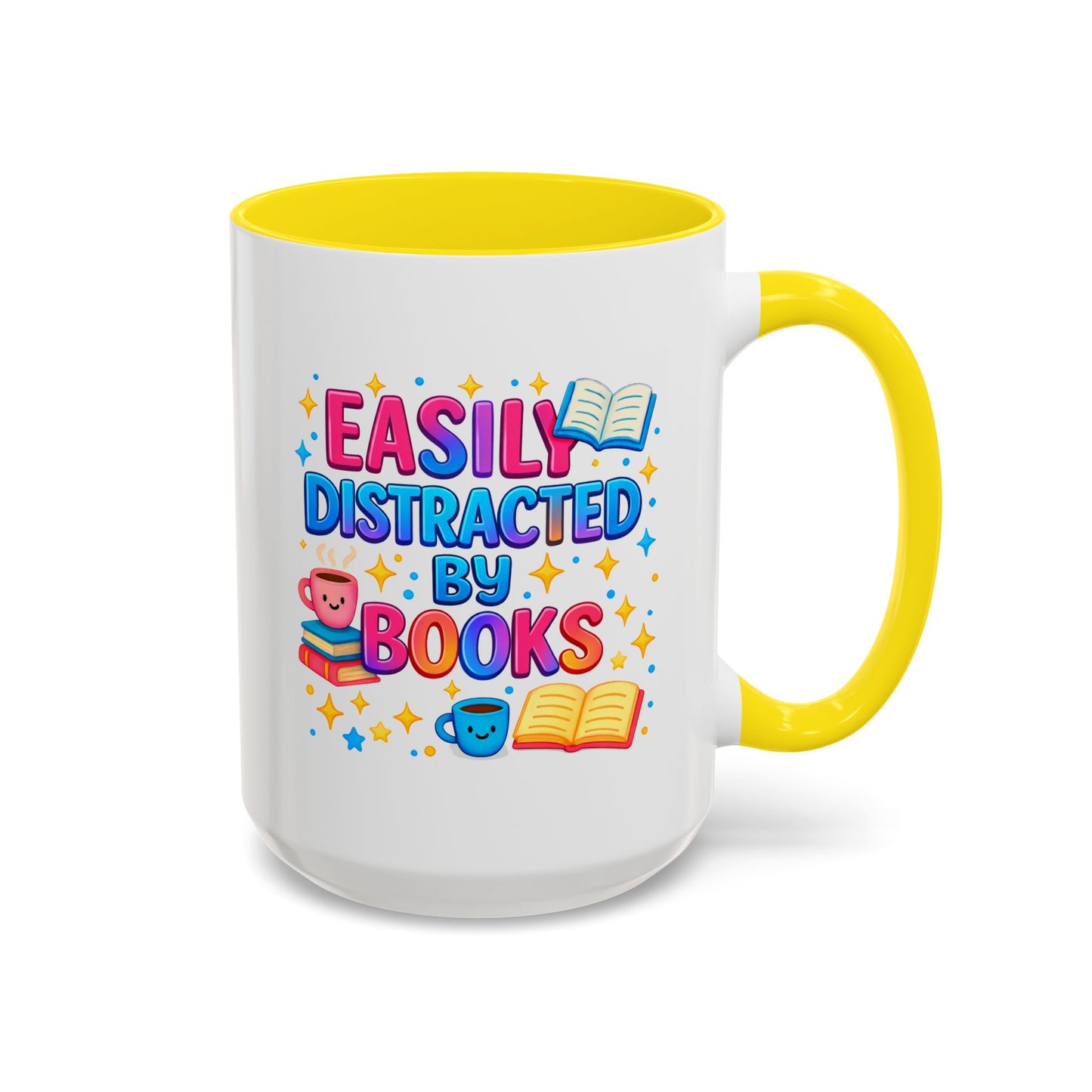 Humor Mug - Easily Distracted By Books