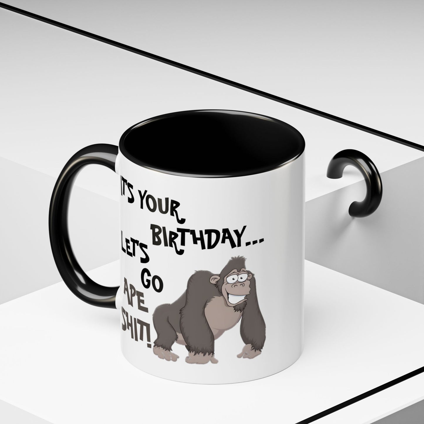 Birthday Mug - Let's Go Ape Shit
