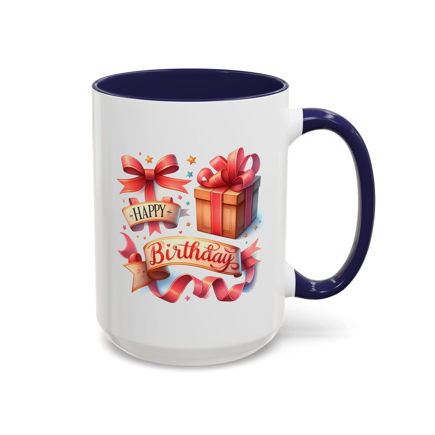 Birthday Mug - Present Ribbon