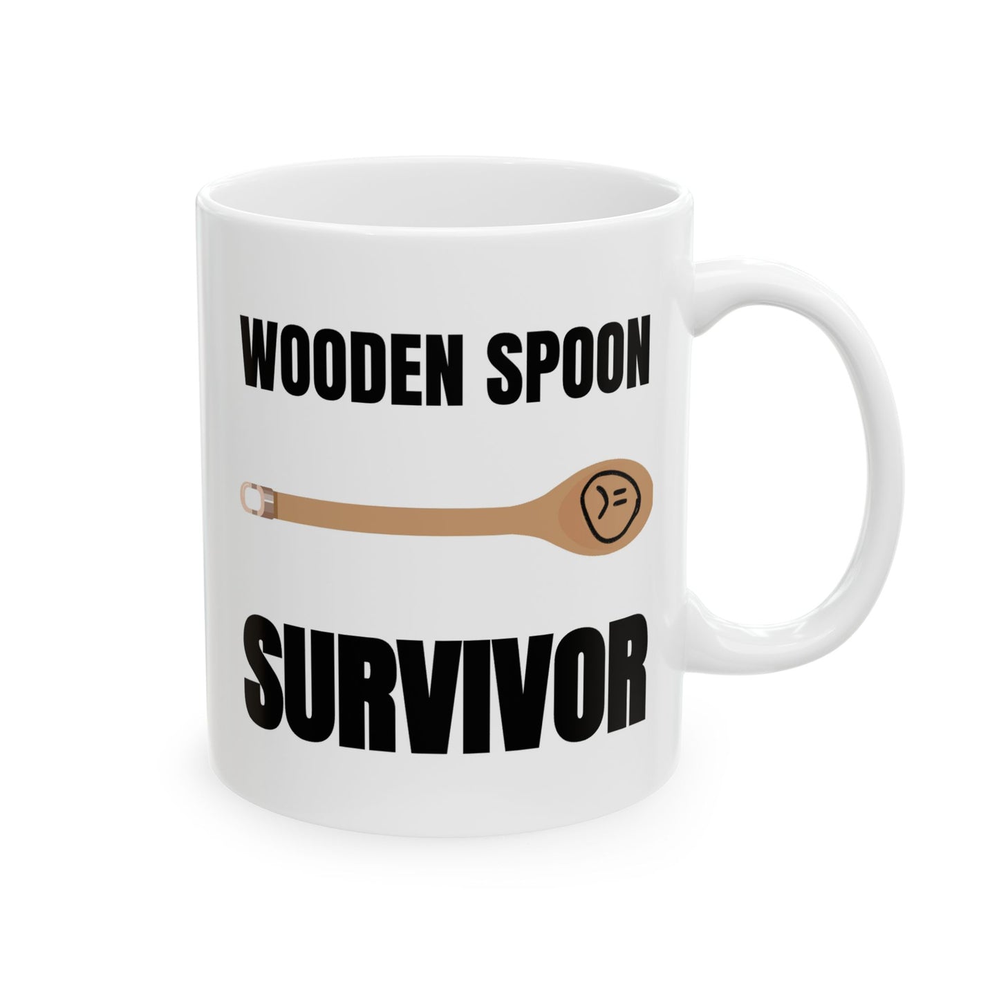 Humor Mug - Wooden Spoon Survivor