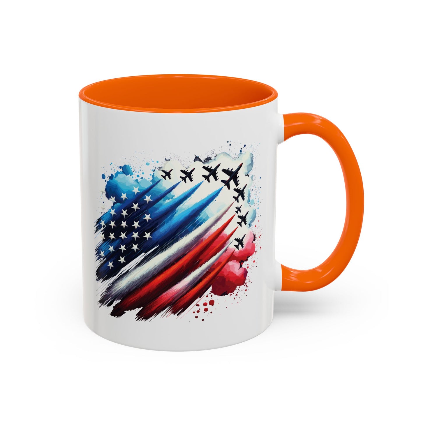4th of July Mug - Fighter Jets USA Patriotic