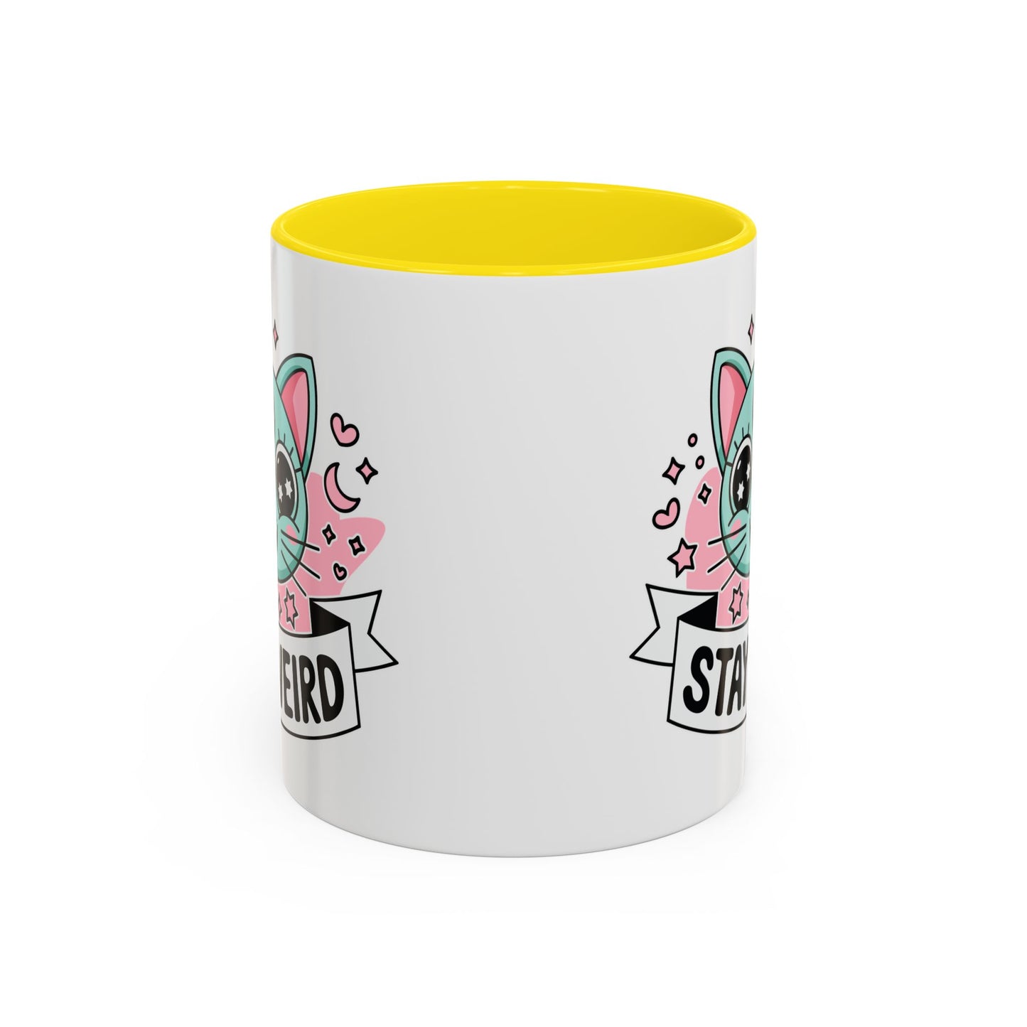 Alien Mug - Stay Weird Alien Cat