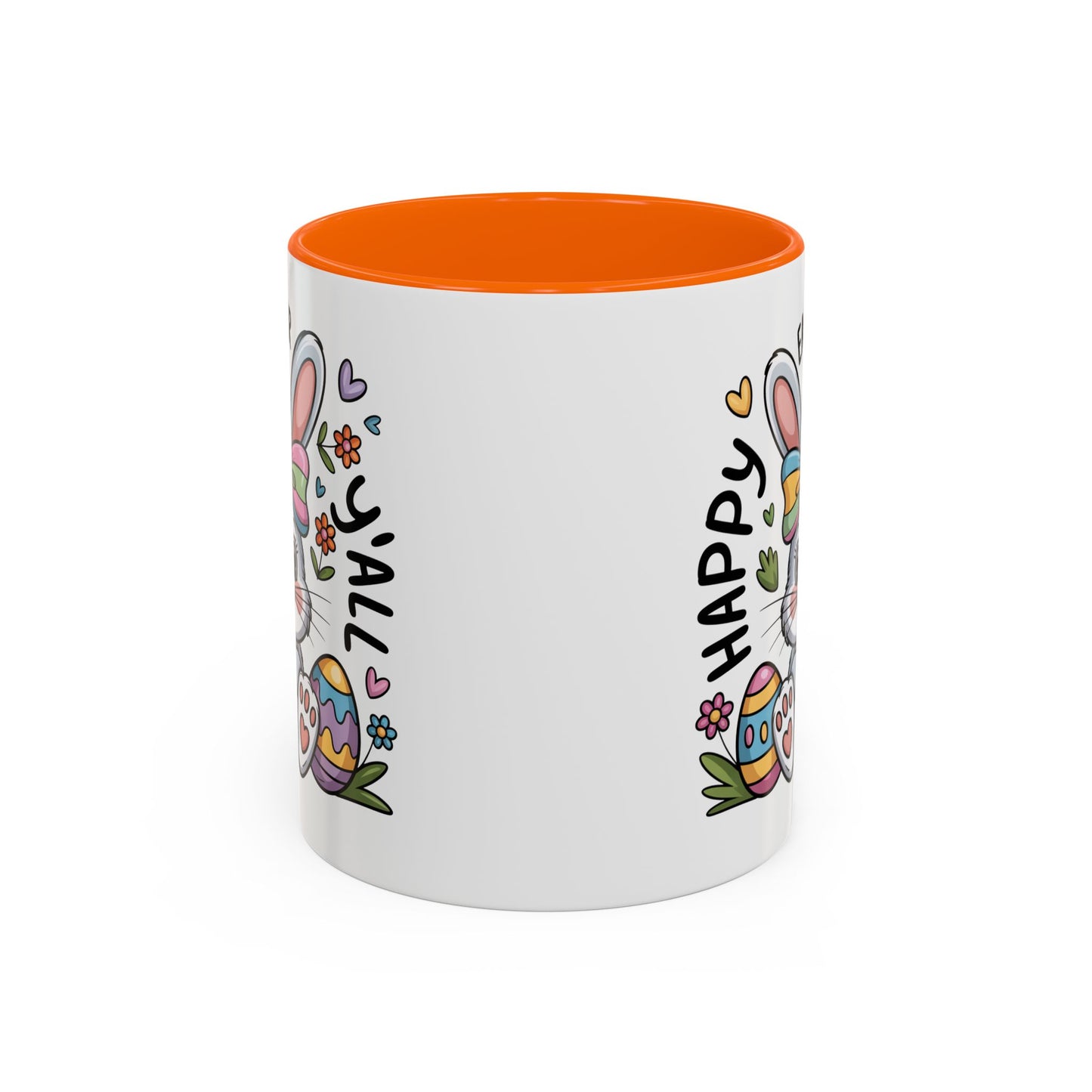 Easter Mug - Happy Easter Y'all Bunny