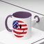 4th of July Mug - America Smiley Face
