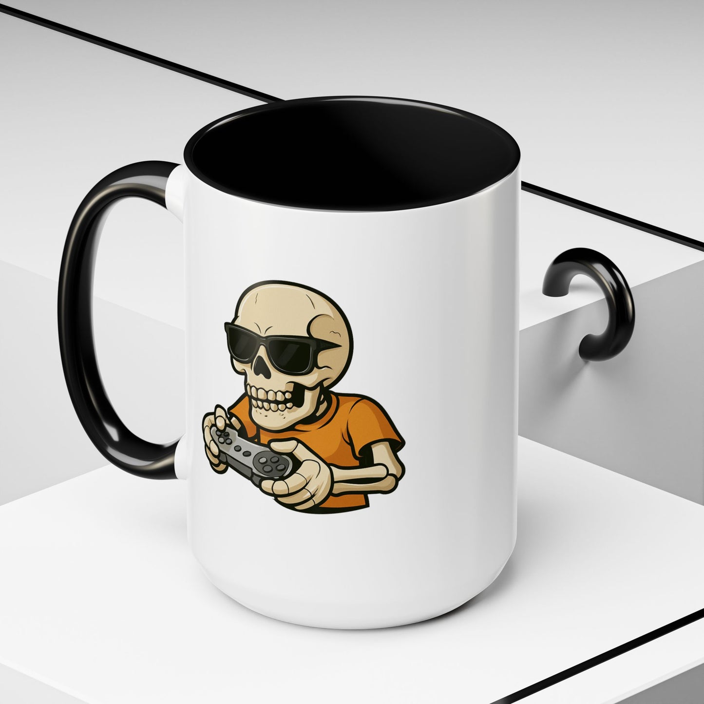 Halloween Mug - Gaming Skeleton