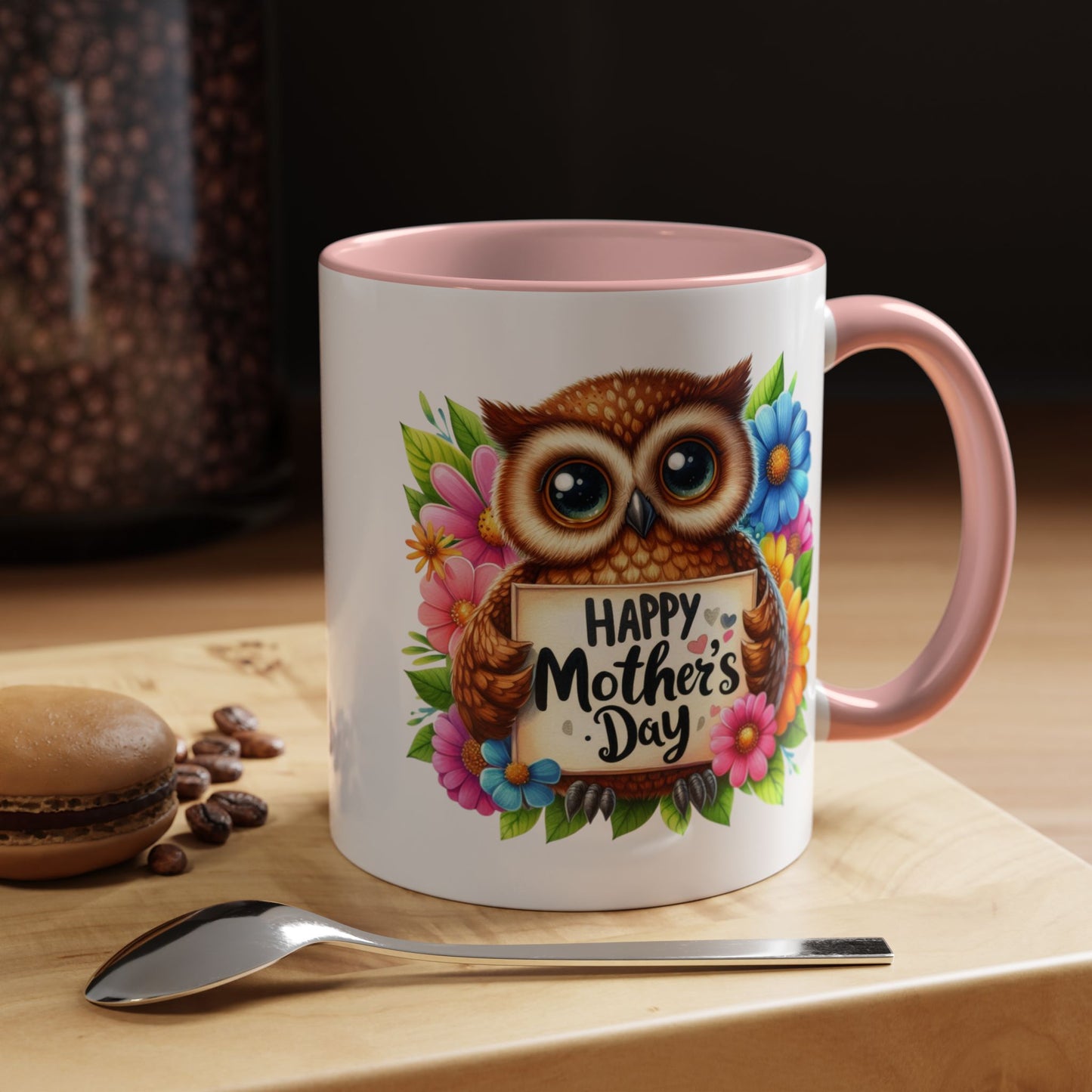 Mother's Day Mug - Happy Mother's Day Owl