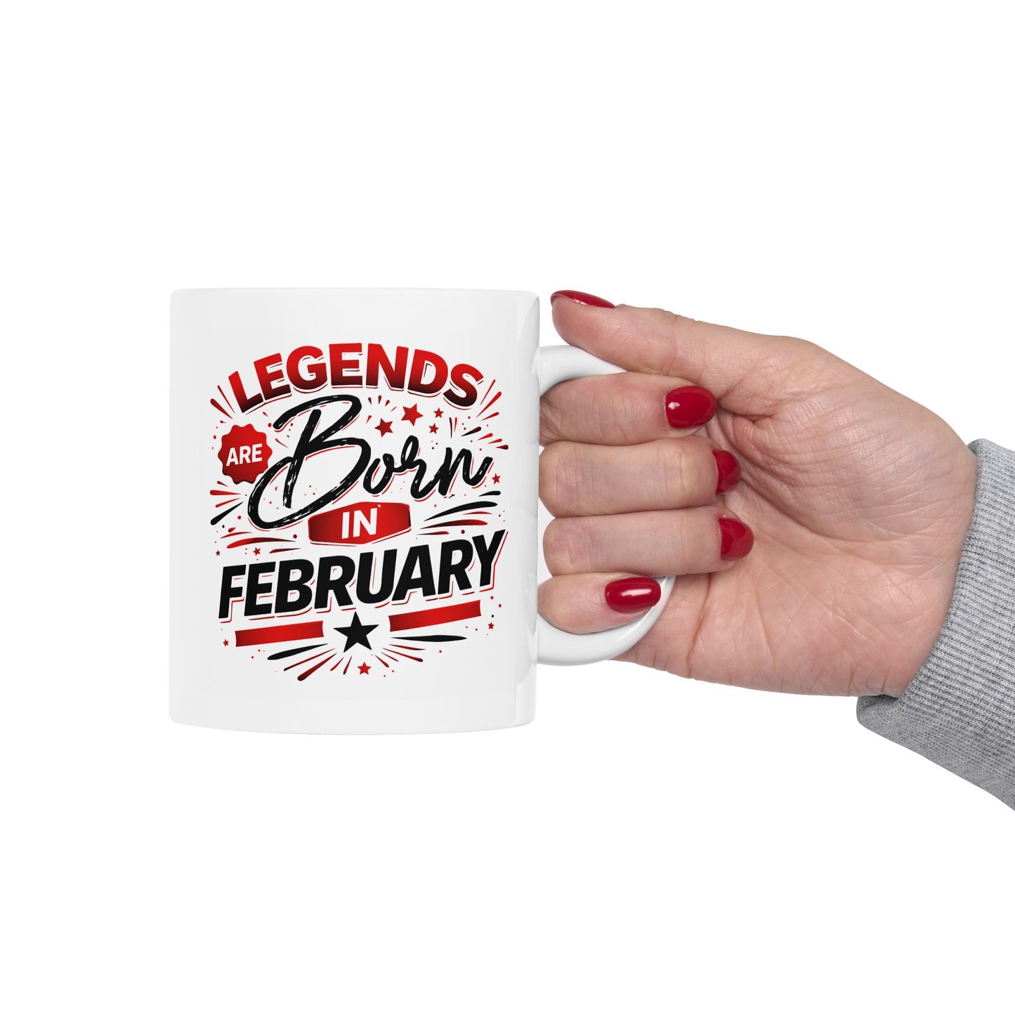 Birthday Mug - Legends February