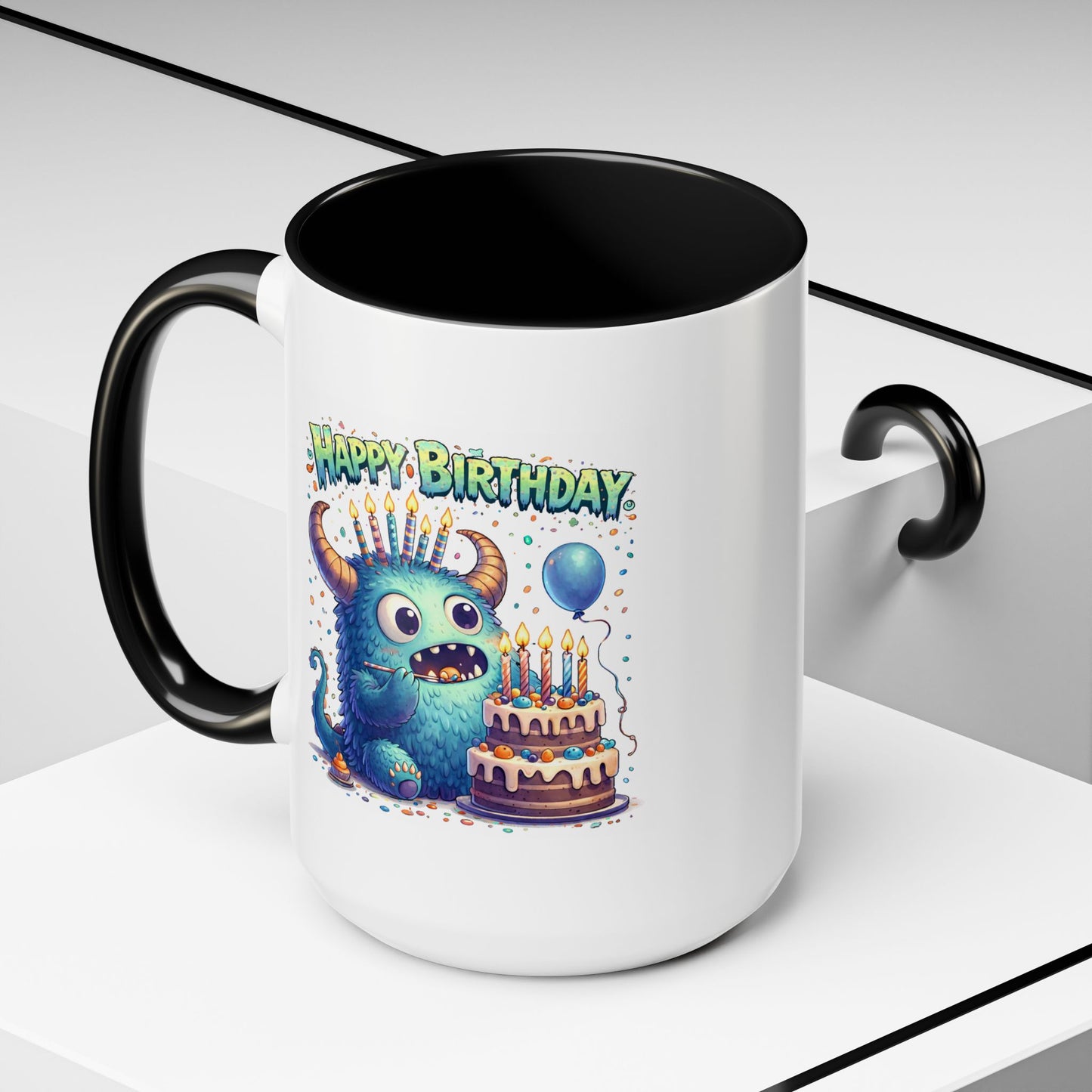 Birthday Mug - Monster Cake