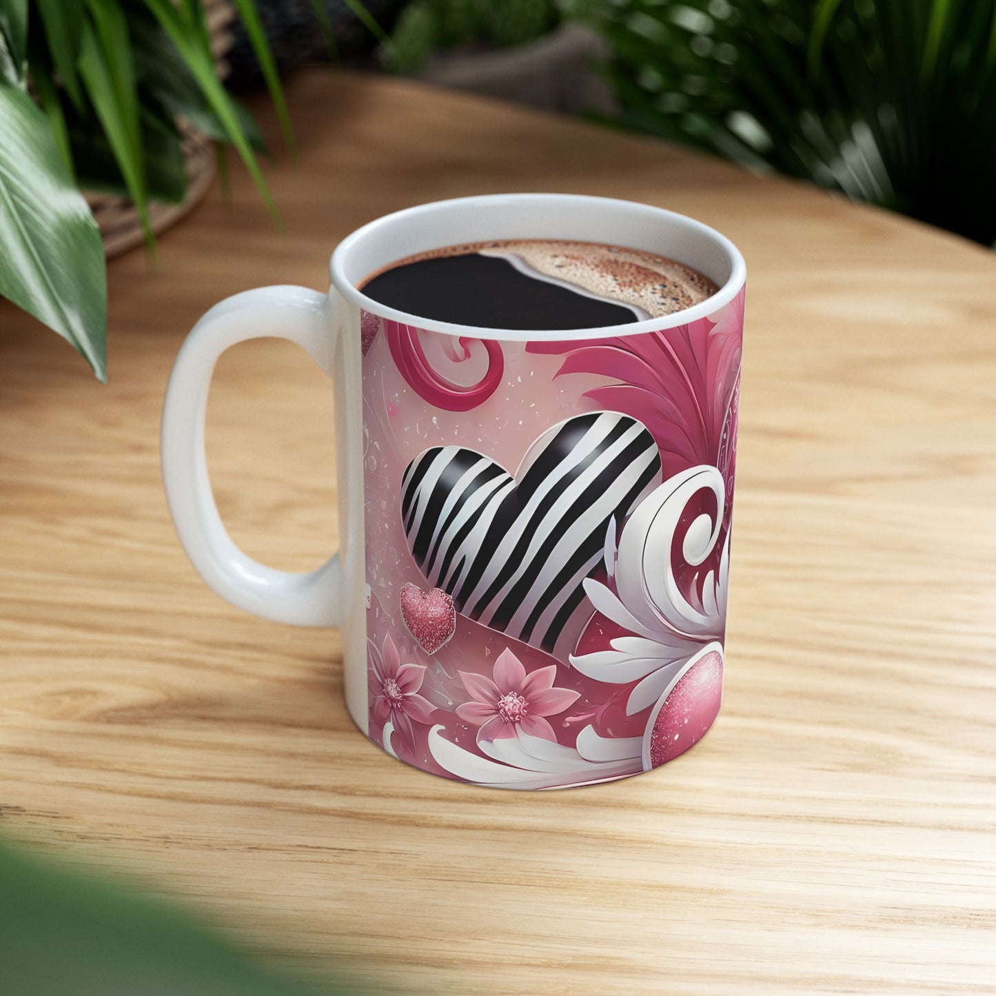 Artistic Mug - Art Hearts