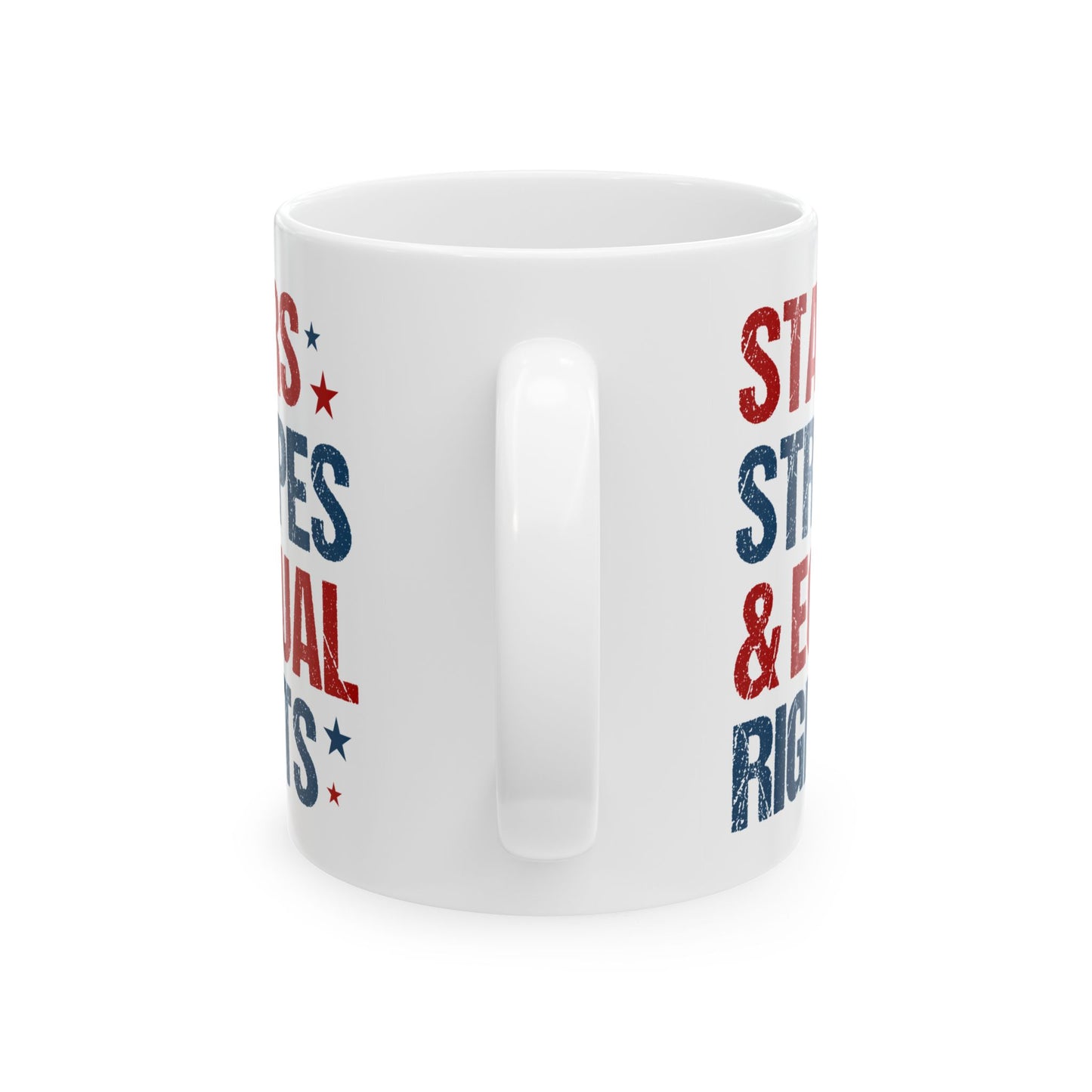 4th of July Mug - Stars Stripes & Equal Rights