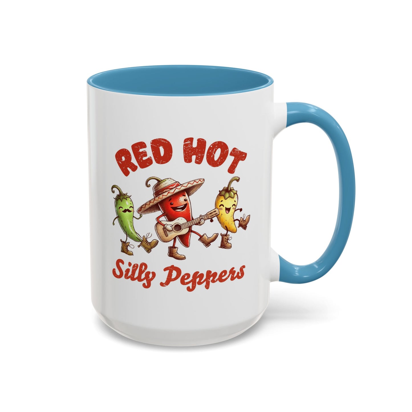 Humor Mug - Red Hot Silly Peppers