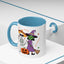 Halloween Mug - Skeleton & Witch