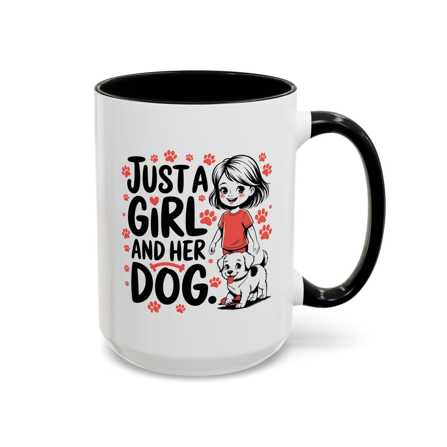 Animal Mug - Just a Girl and Her Dog
