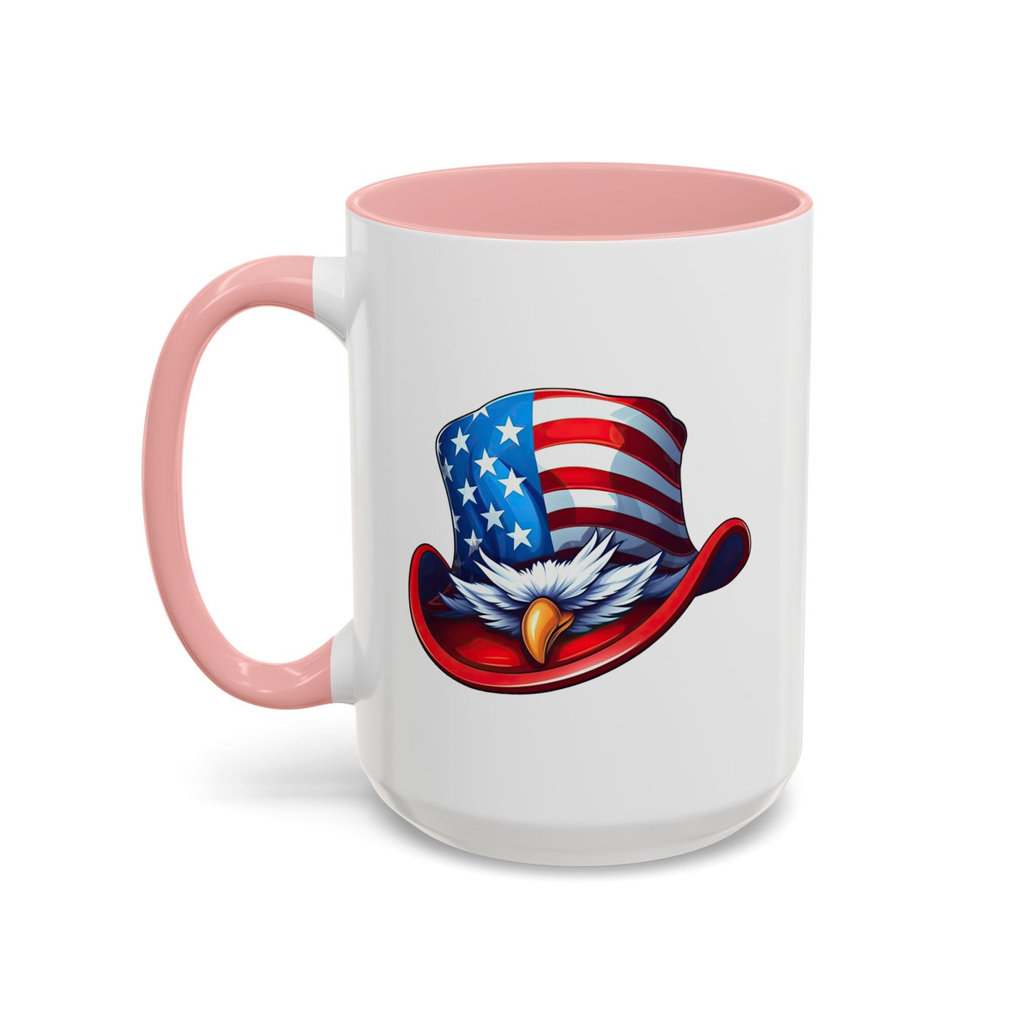 4th of July Mug - Bald Eagle American Hat