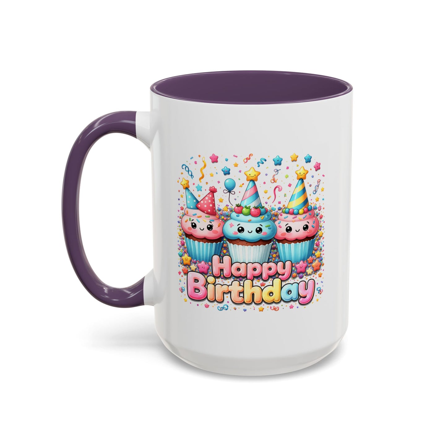 Birthday Mug - Cute Cupcakes